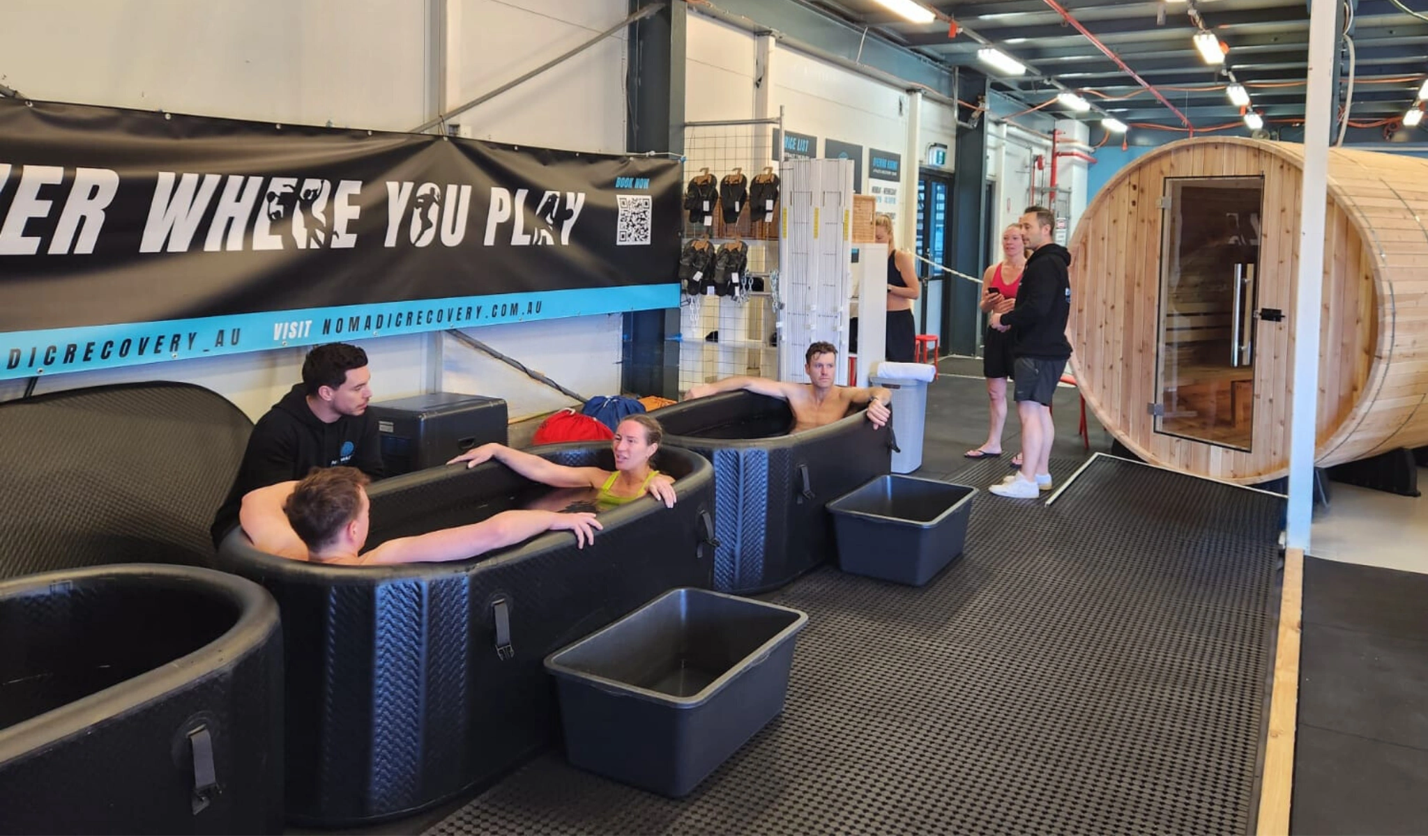 Wet therapy zone